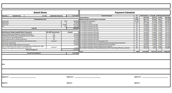 Crown Thane Costing Plan